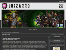 Tablet Screenshot of guildbizarro.com